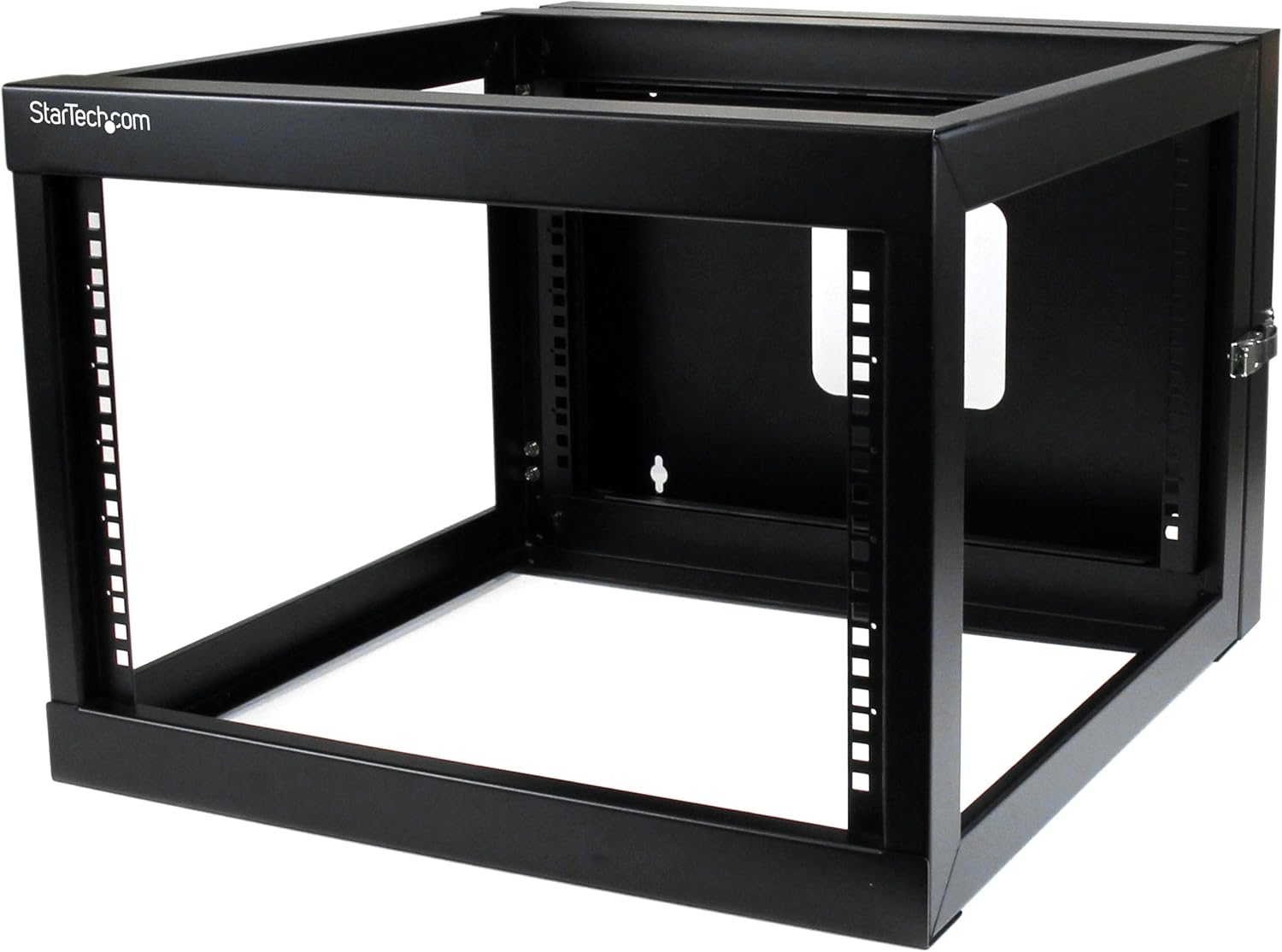 6U Hinged Wall Mount Network Rack 19 Inch 4 Post Swing Out