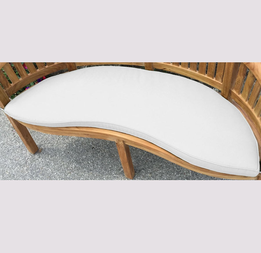 140cm Outdoor Bench Cushion Showerproof Patio Seat Pad Natural