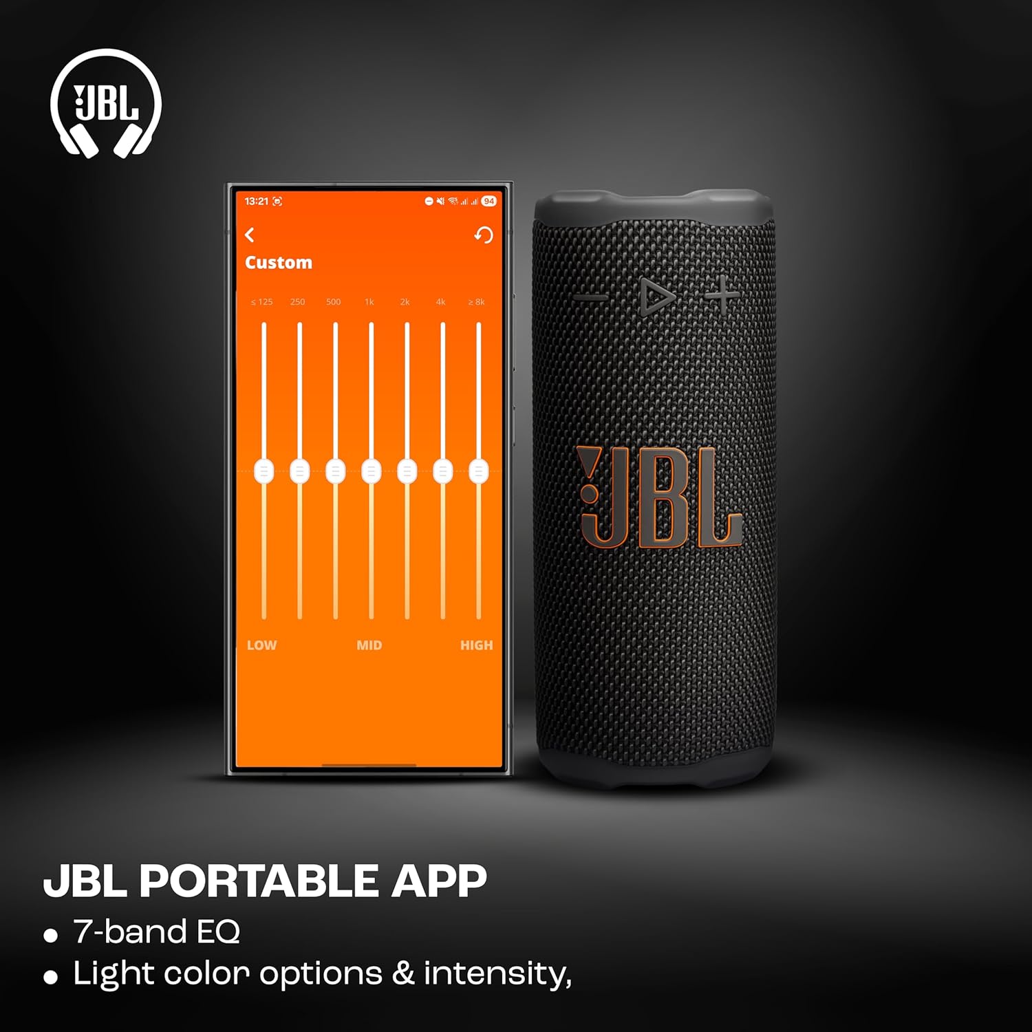 Bluetooth Speaker 16W Waterproof IP68 Portable 14H Playtime