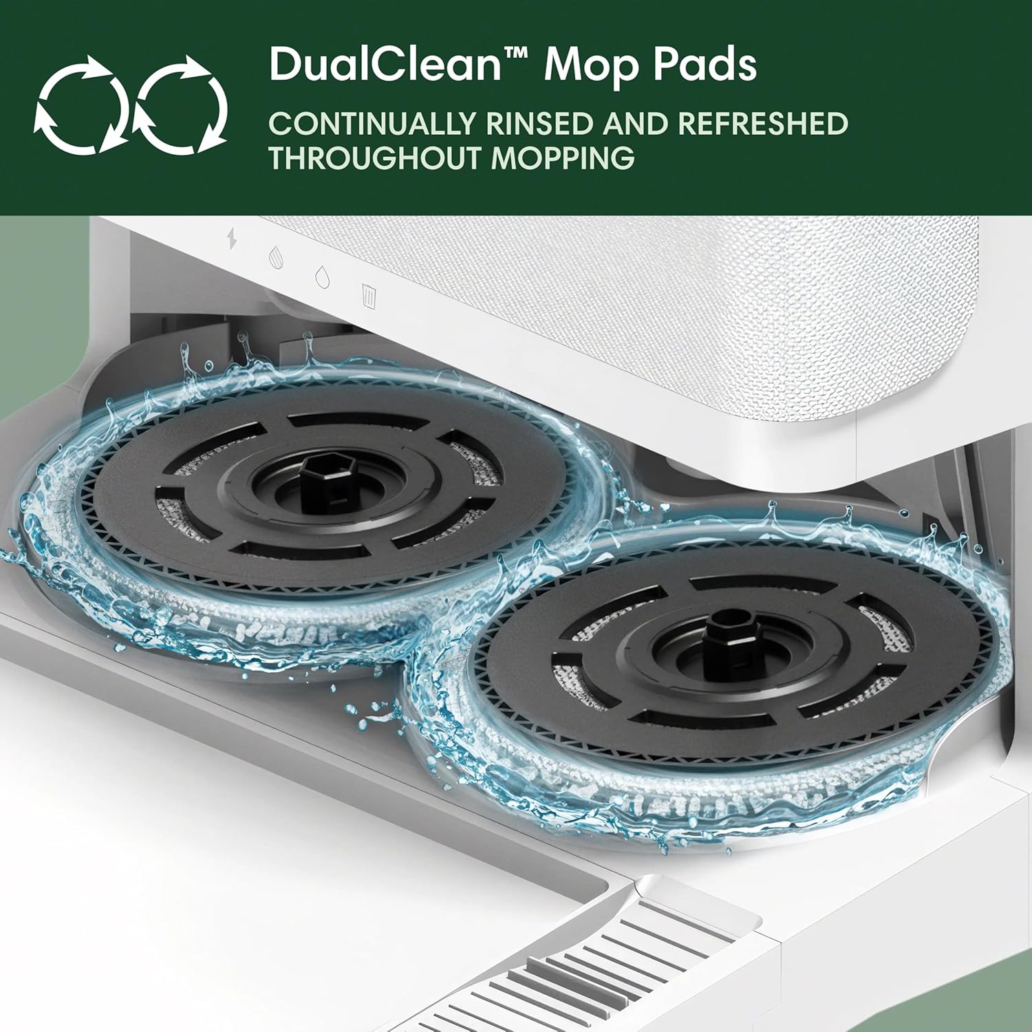 Robot Vacuum Mop Self Empty LiDAR Smart Mapping Auto Wash Dock
