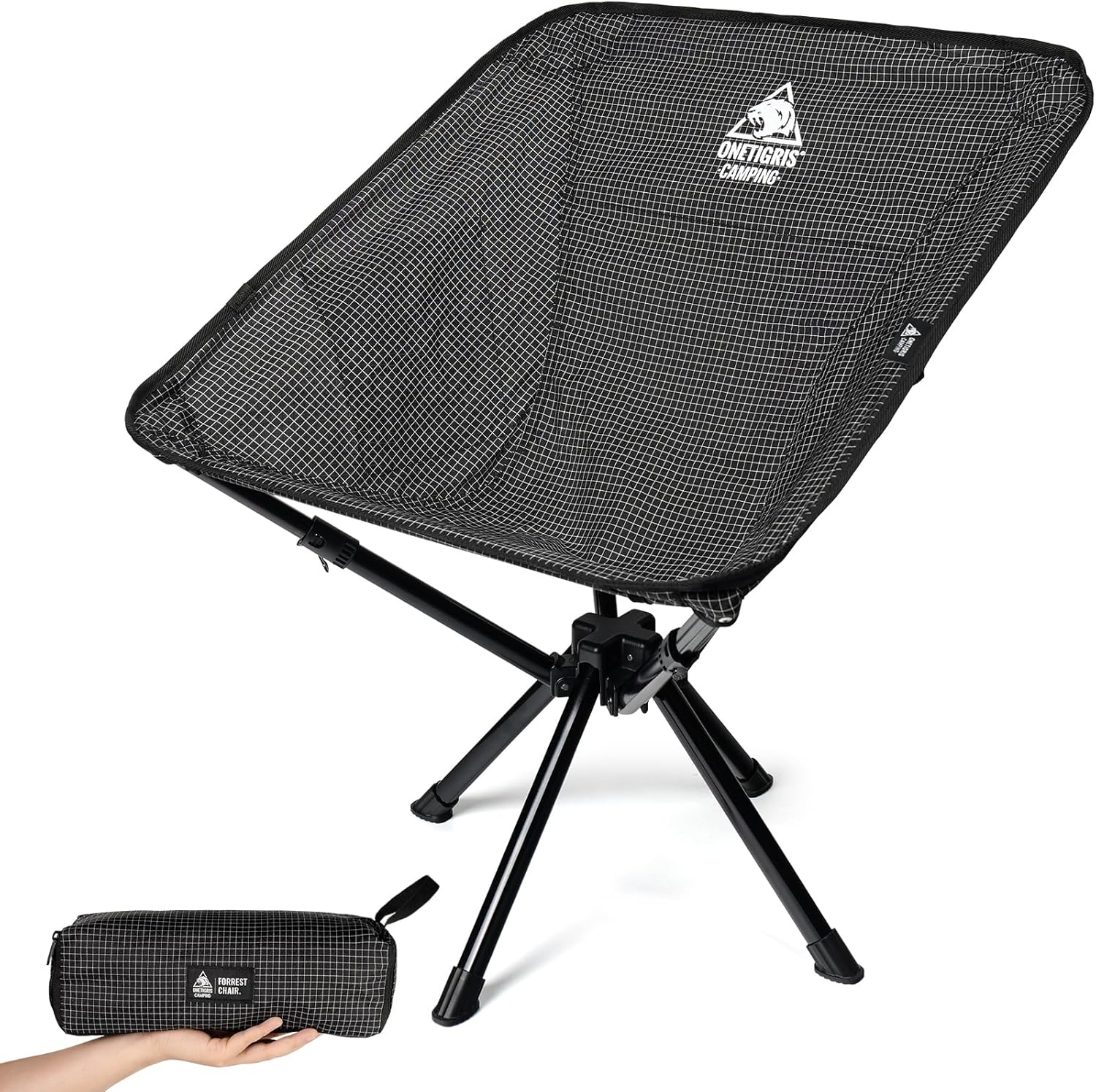 Lightweight Folding Camping Chair Portable Backpack Seat