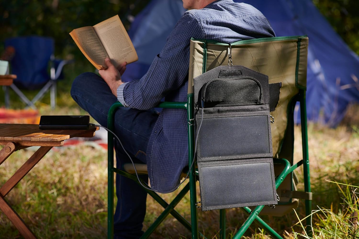 14W Portable Solar Panel USB Charger for Camping Travel