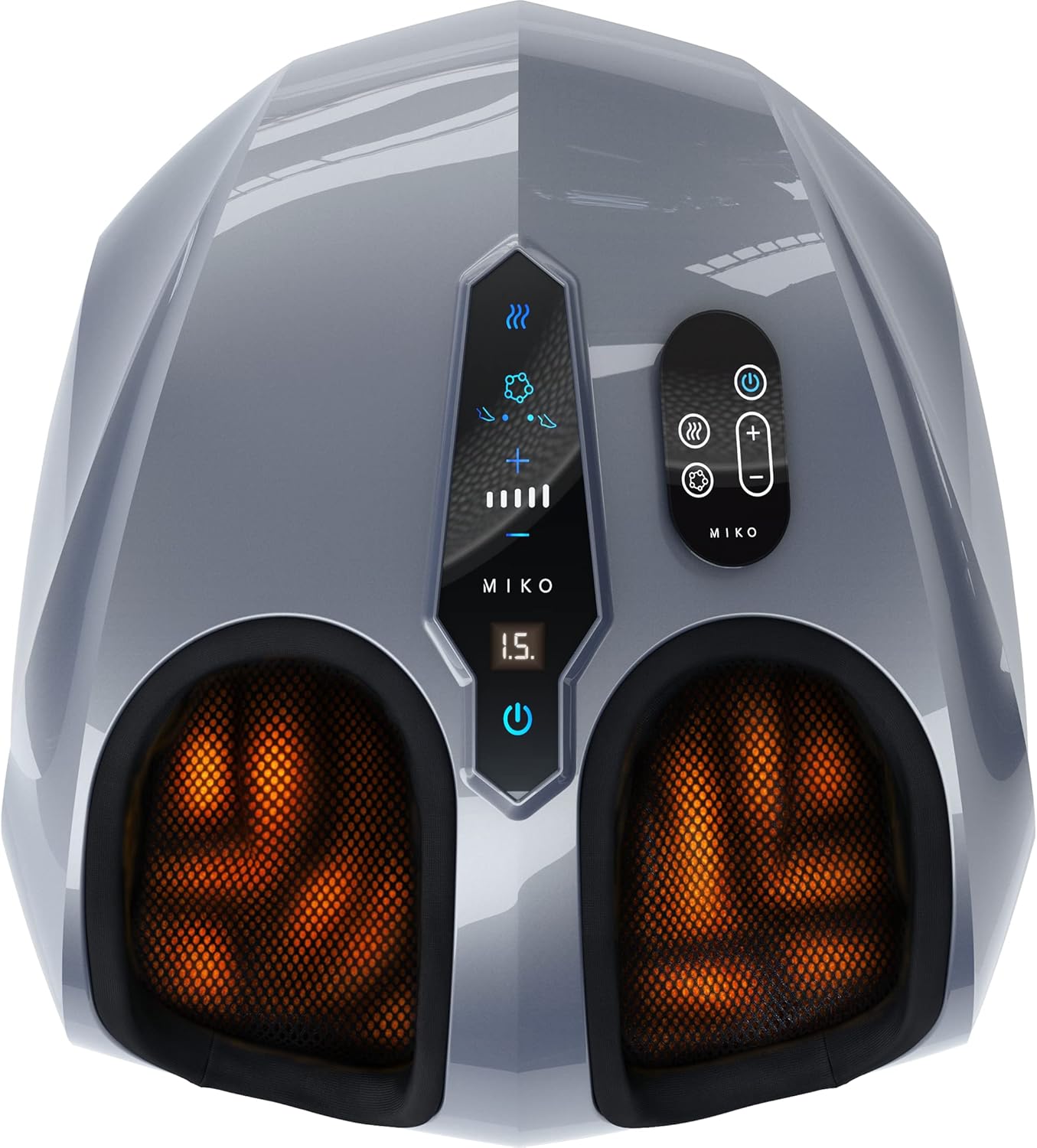 Shiatsu Foot Massager Heat Air Compression Deep Kneading Pain Relief