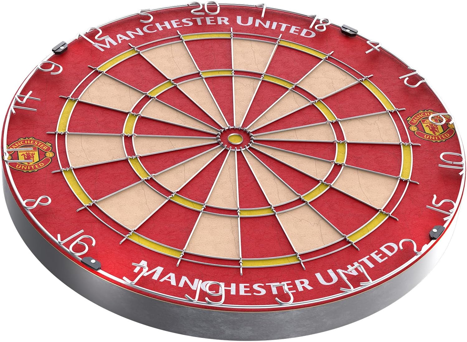 Football Club Dart Board Bristle Sisal Tournament Size Fan Gift