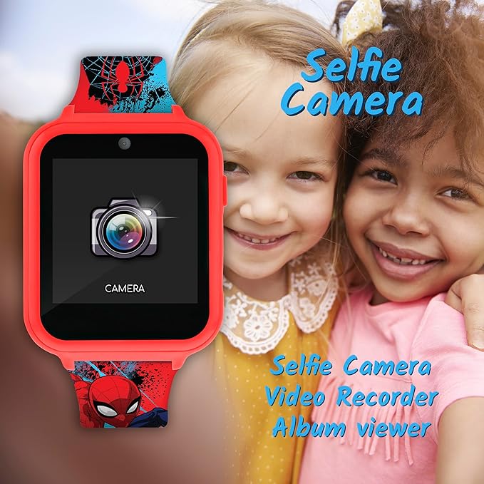 Spiderman Kids Digital Smart Watch Camera Games Fitness Tracker