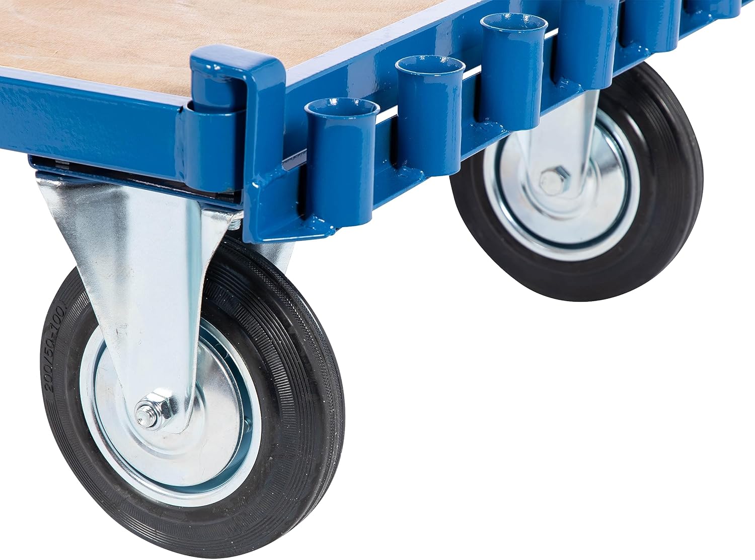 Heavy Duty Steel Sheet Trolley 500KG 6 Bar Cart