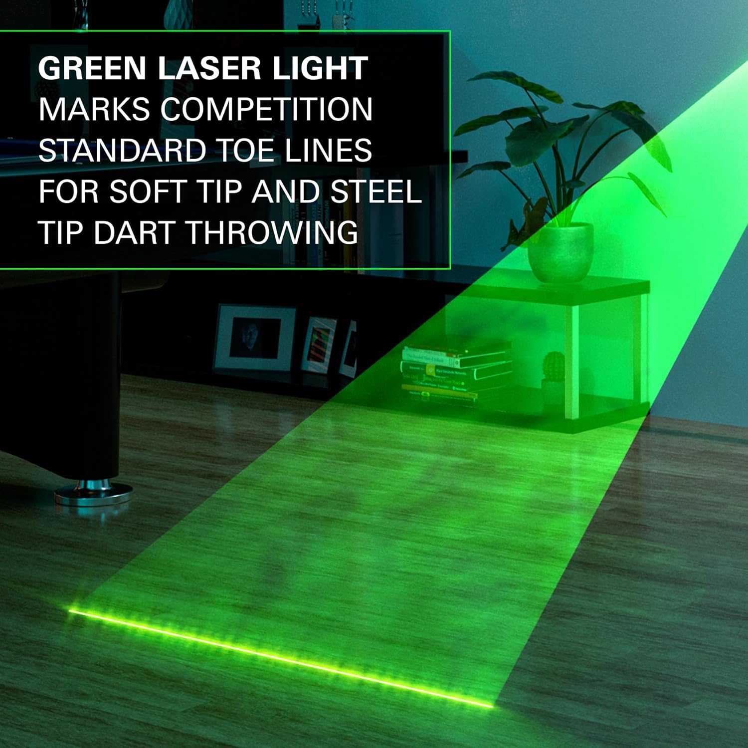 Dart Laser Oche Line Marker USB Wall Mount Toe Line Projector