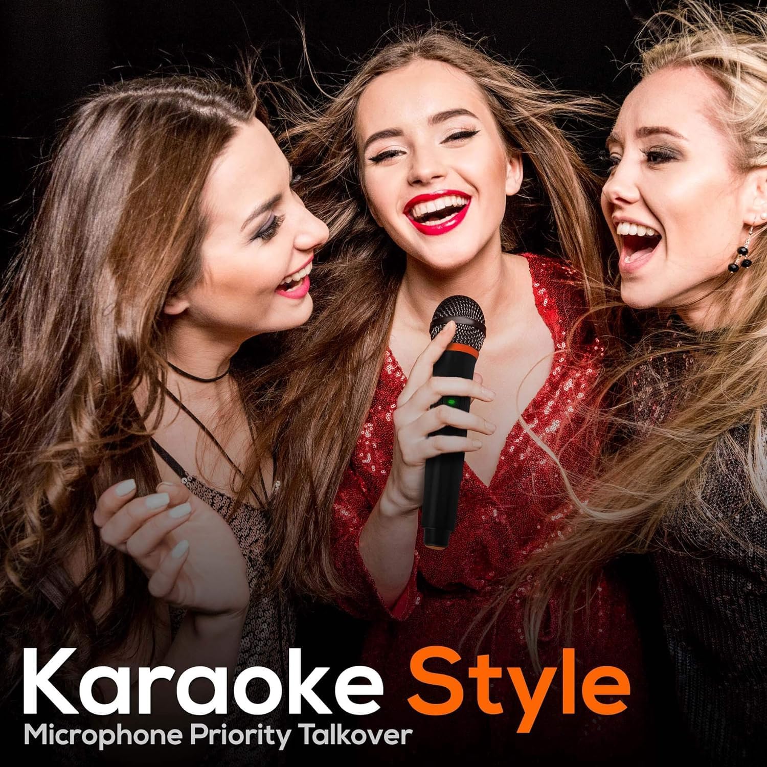Portable PA Speaker 800W Bluetooth Wireless Mic Party System