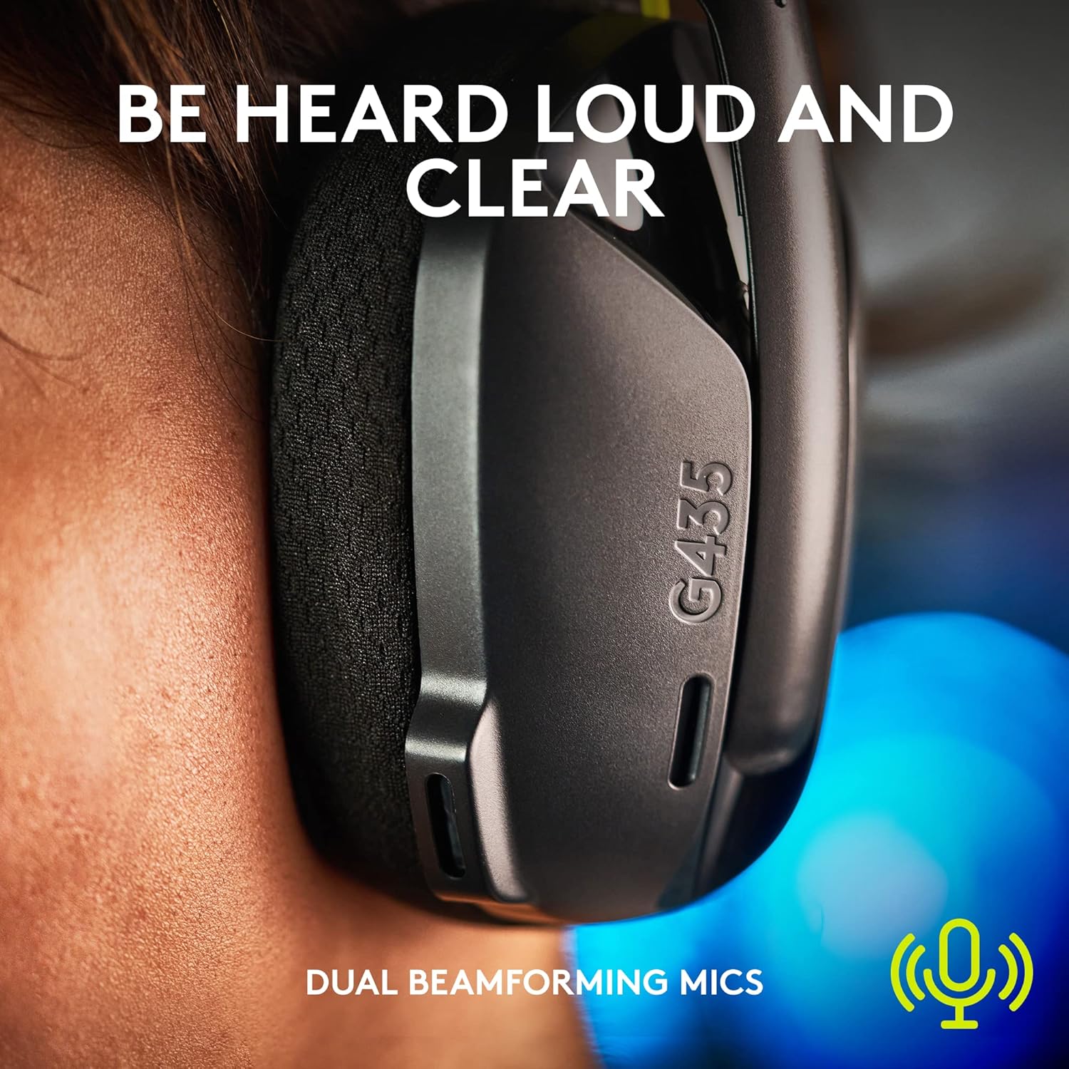 Wireless Gaming Headset Bluetooth Low Latency 18H Battery Mic