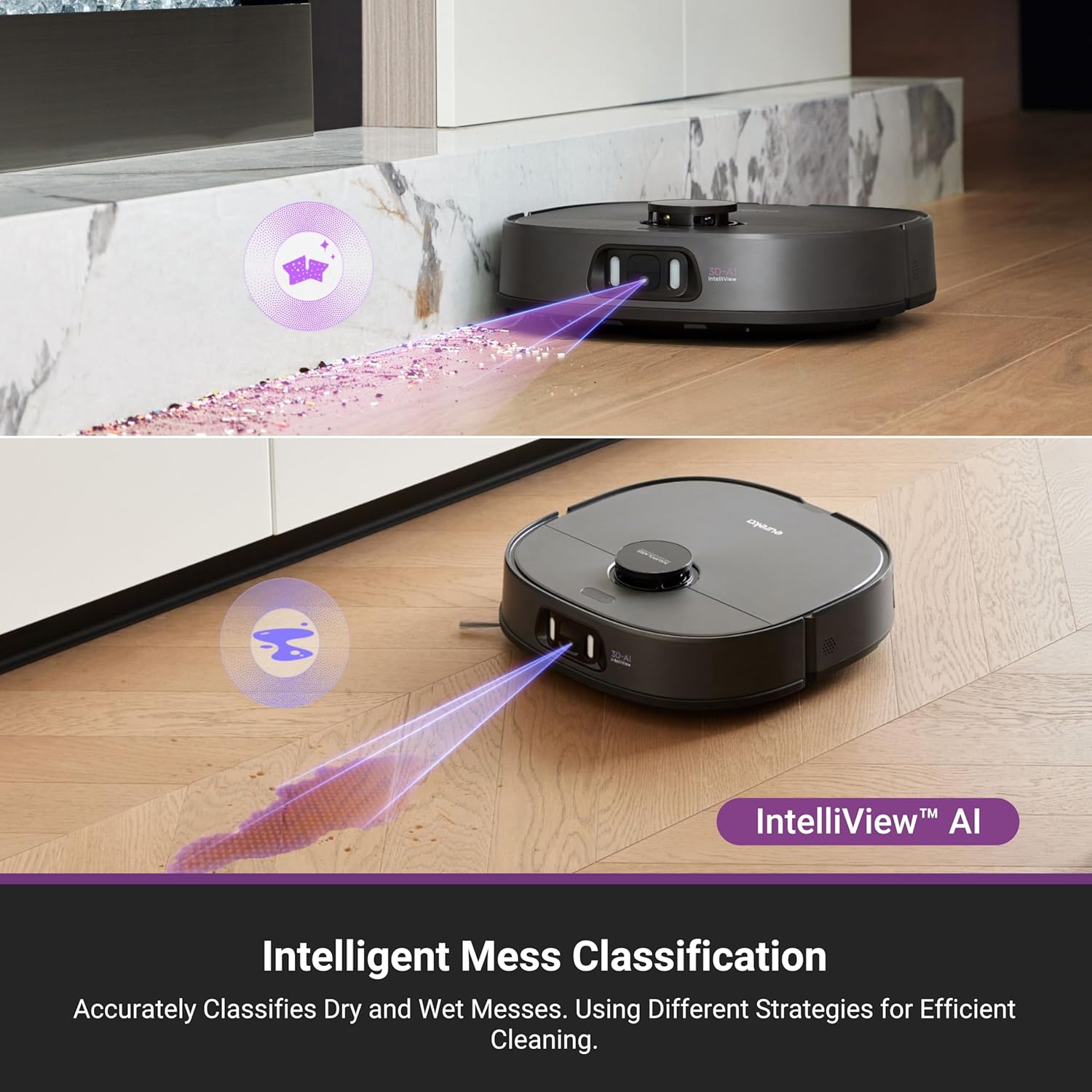Robot Vacuum Mop 16200Pa Self Clean Auto Wash AI LiDAR Pet Hair