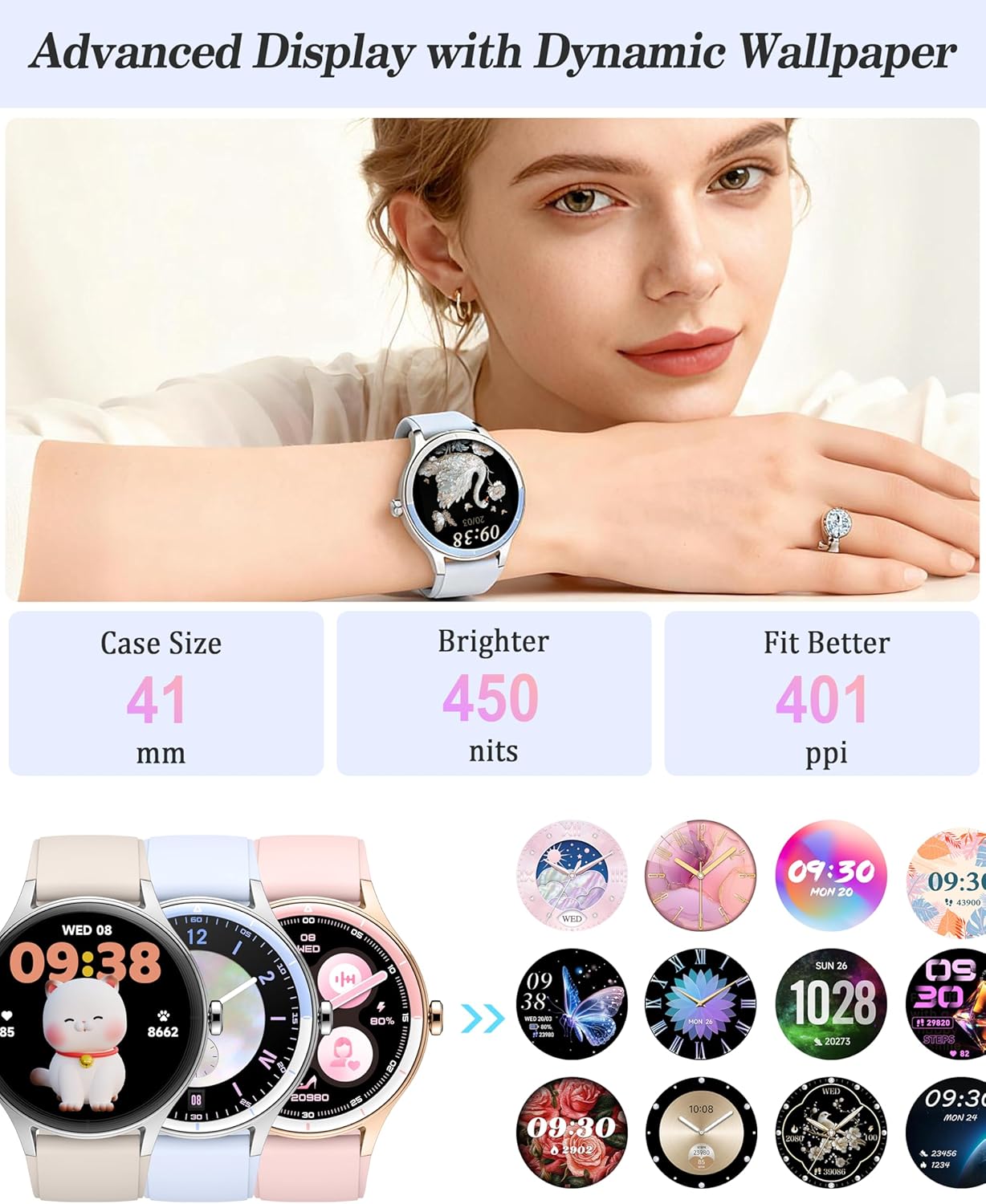 Round Smart Watch Call 100 Sports 41mm