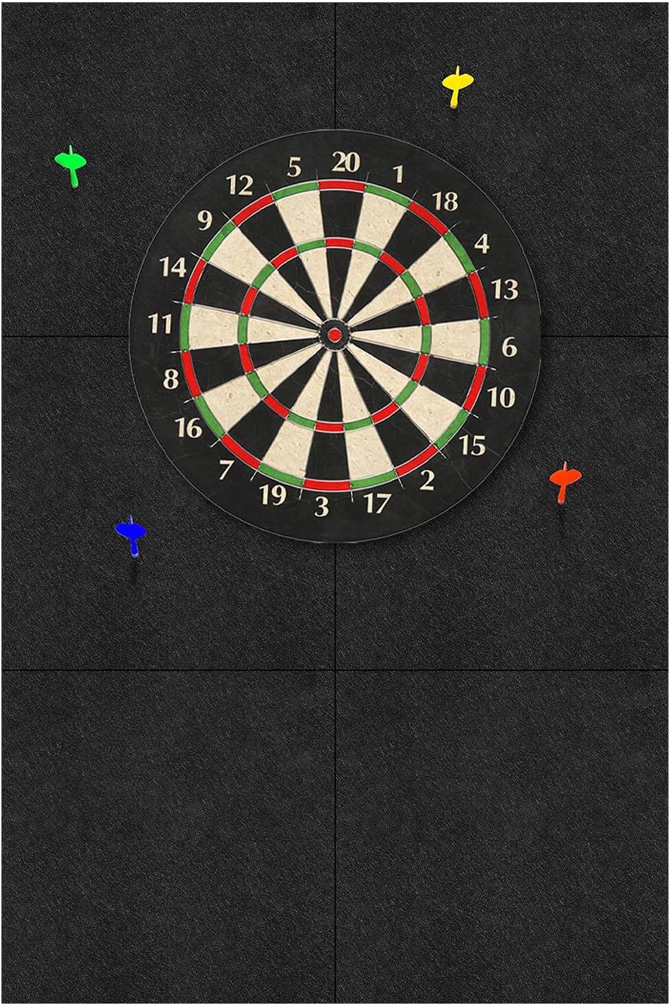Dartboard Wall Protector Felt Surround Self Adhesive 60x90cm
