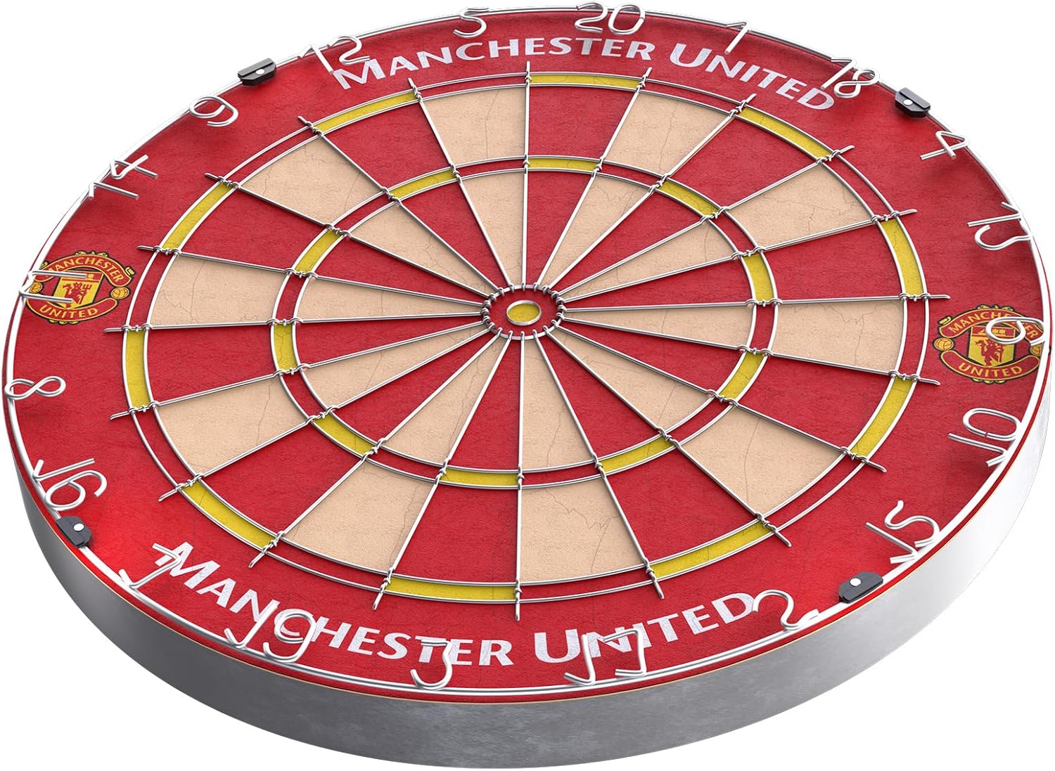 Football Club Dart Board Bristle Sisal Tournament Size Fan Gift
