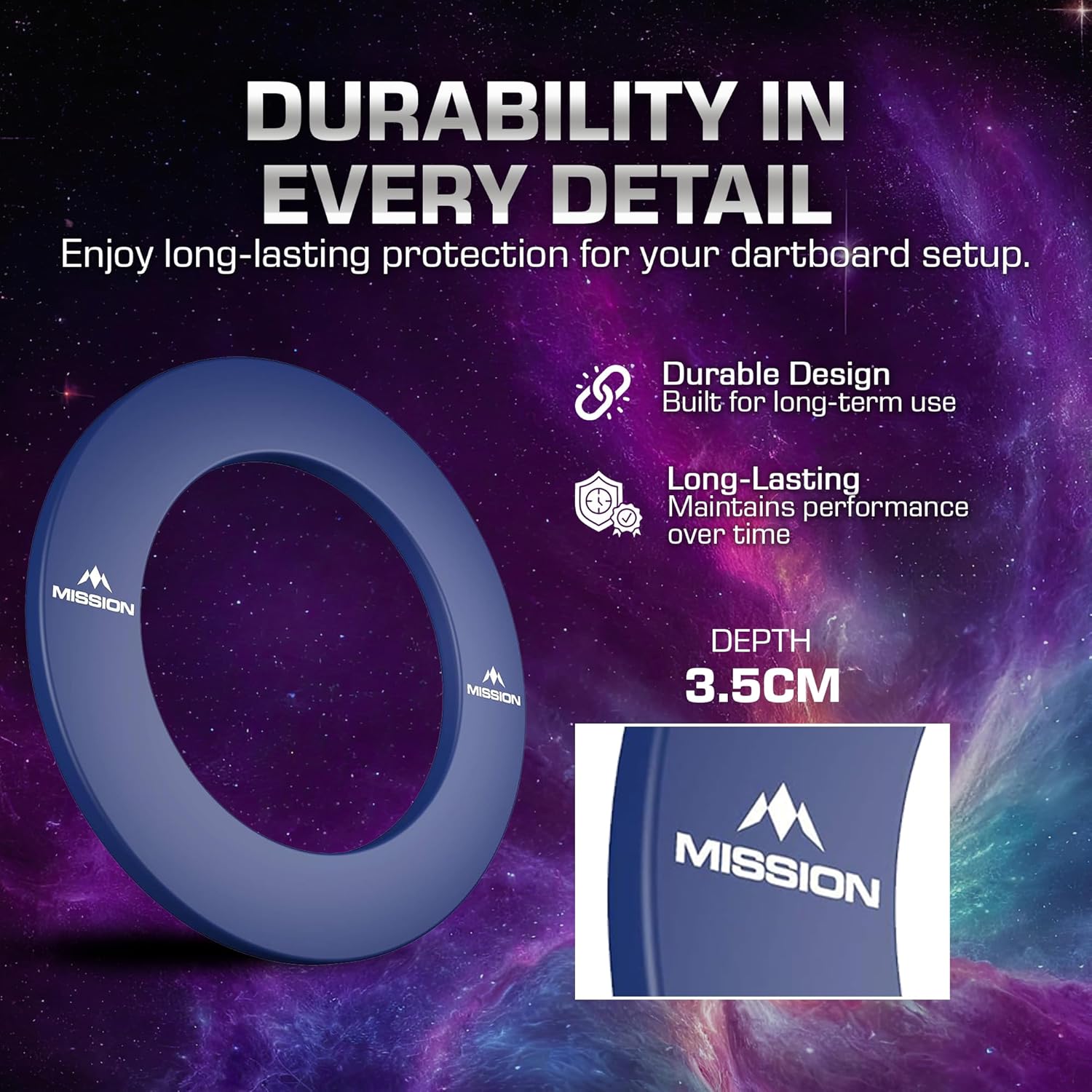 Dartboard Surround Ring Wall Protector 68cm Heavy Duty Foam