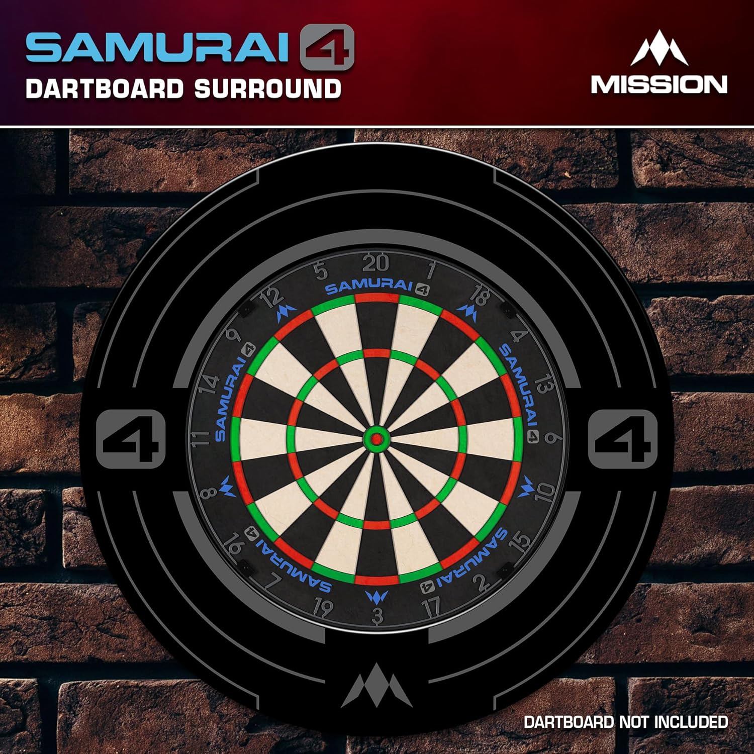 Dartboard Surround 68cm EVA Foam Wall Protector Pro Durable