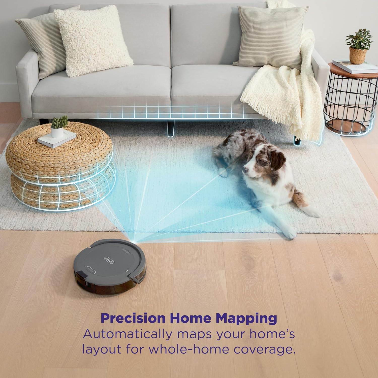 Robot Vacuum Self Empty 60 Day Base LiDAR Smart Mapping Pet Hair