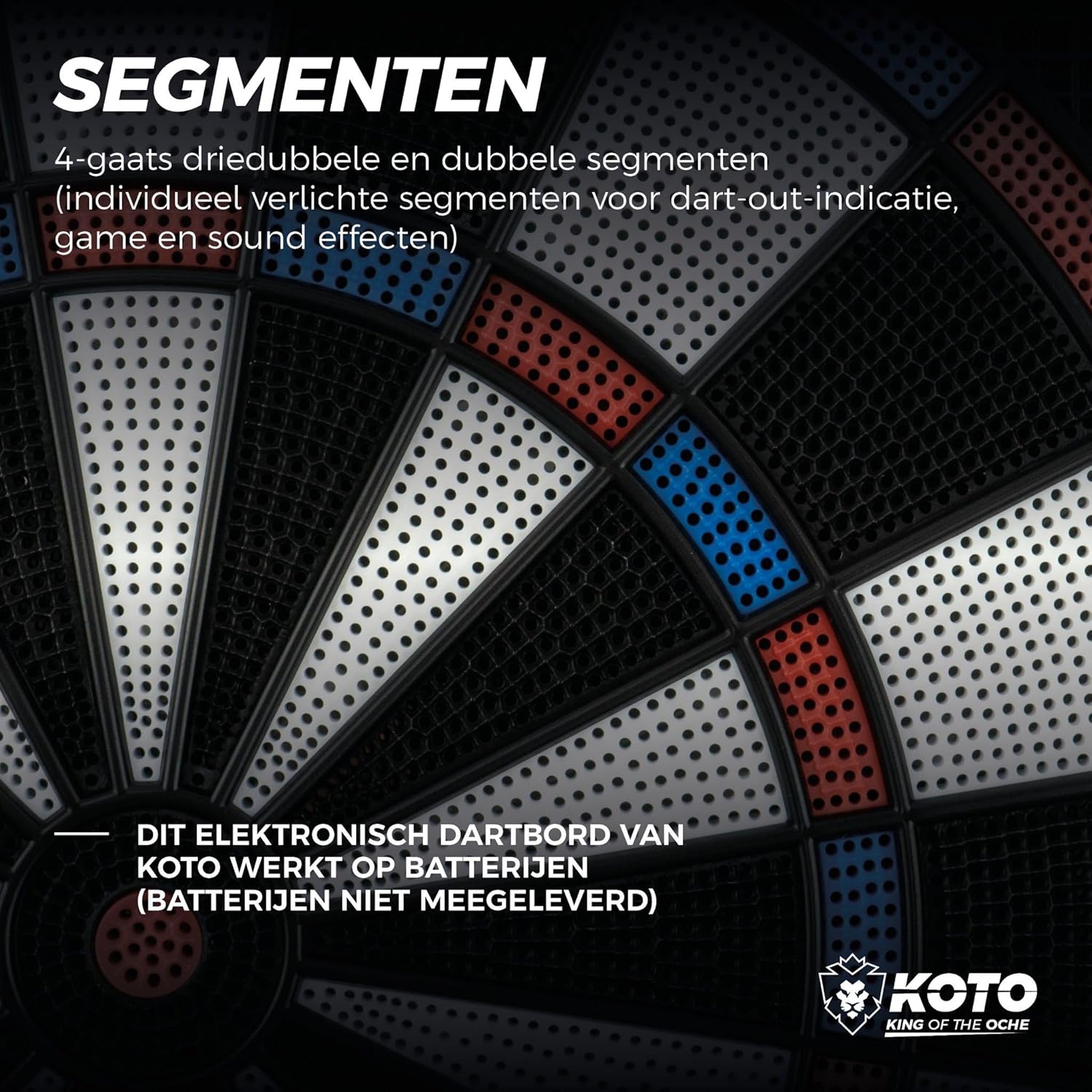 Electronic Dartboard Soft Tip 32 Games 590 Modes 6 Darts Compact