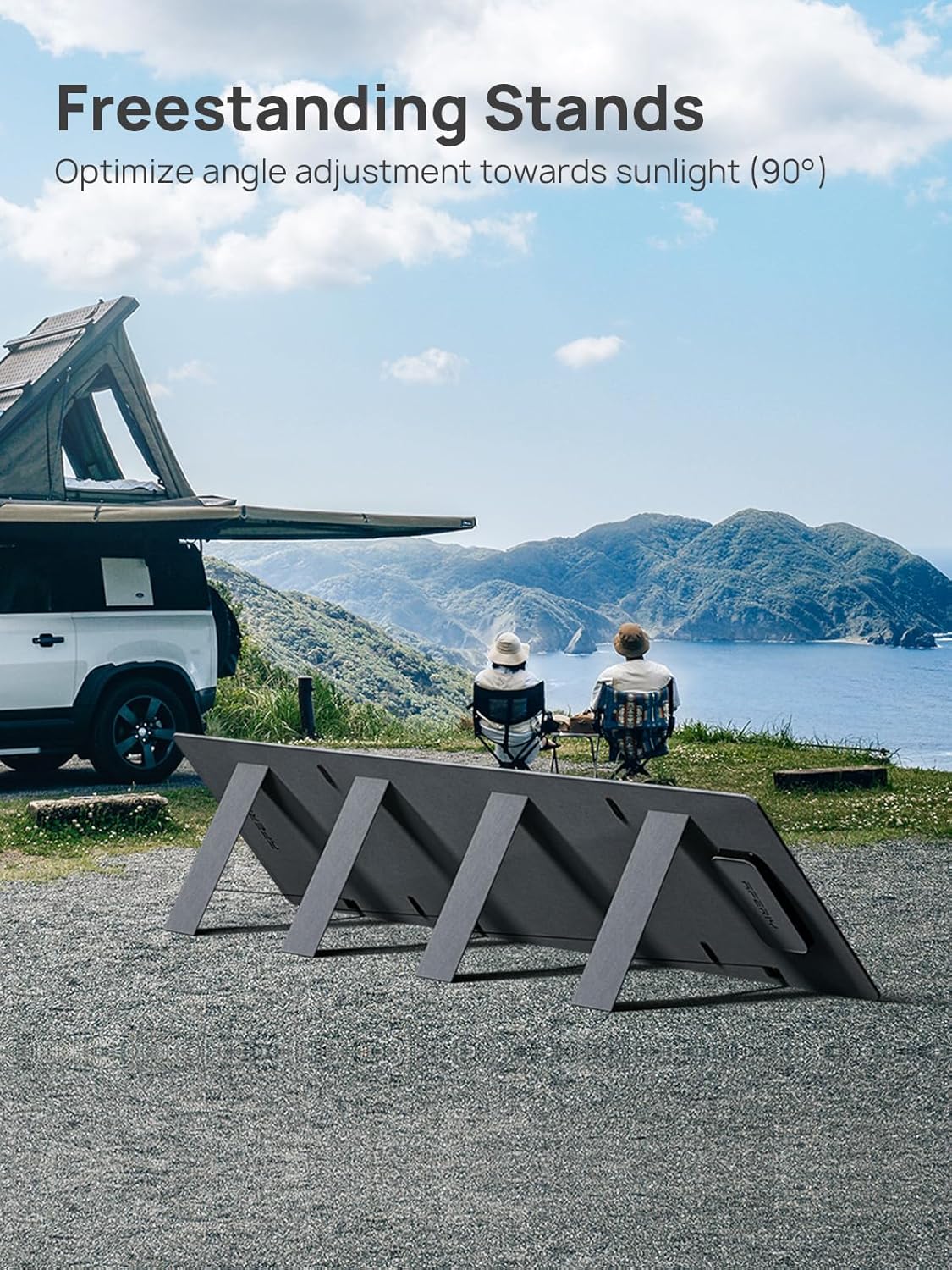 200W Foldable Solar Panel ETFE Portable Off Grid Kit