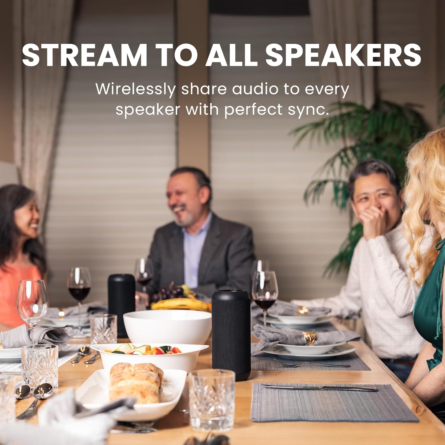Multi Room Wireless Speaker System Bluetooth 3 Speakers
