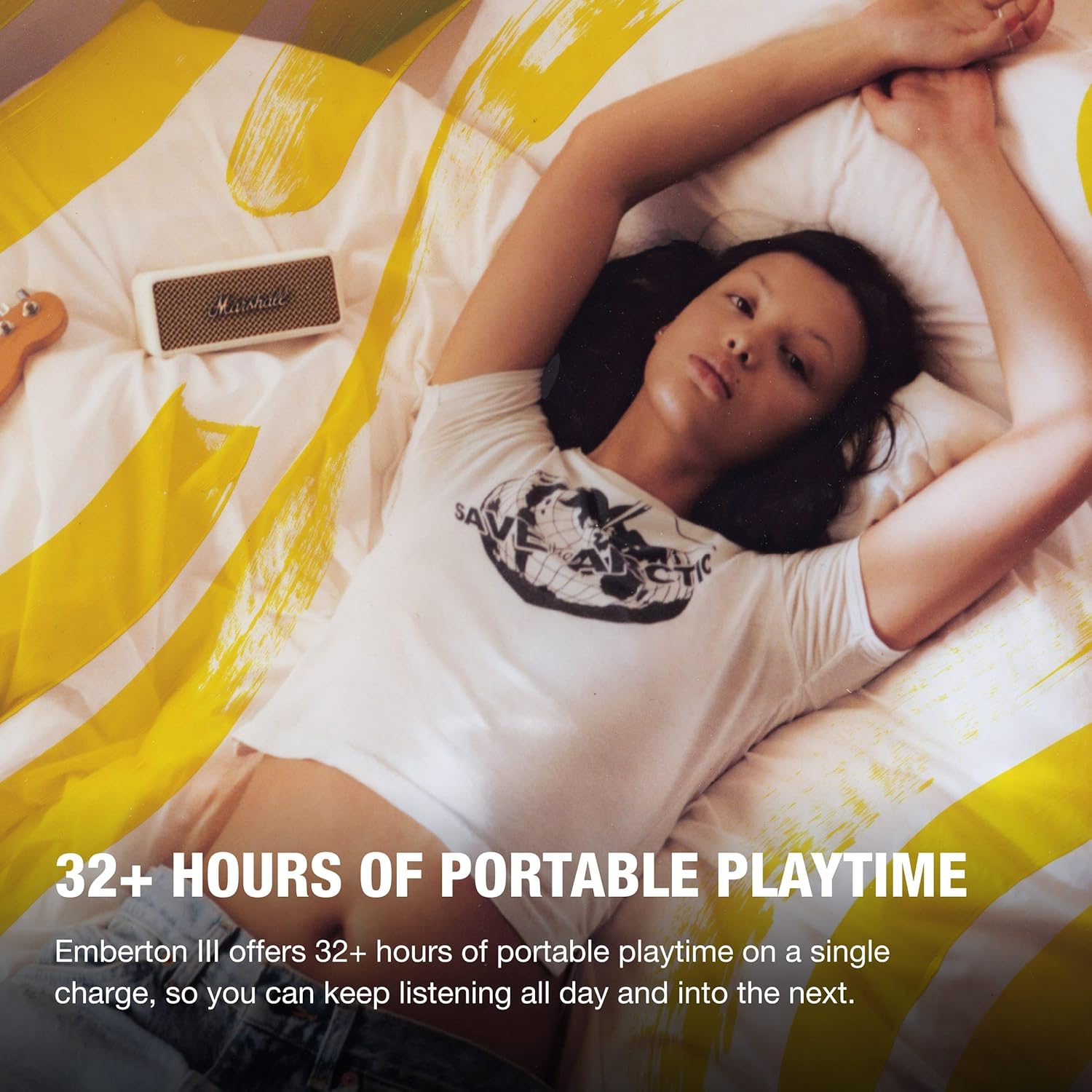 Bluetooth Speaker Portable Waterproof IP67 32H Playtime Stereo