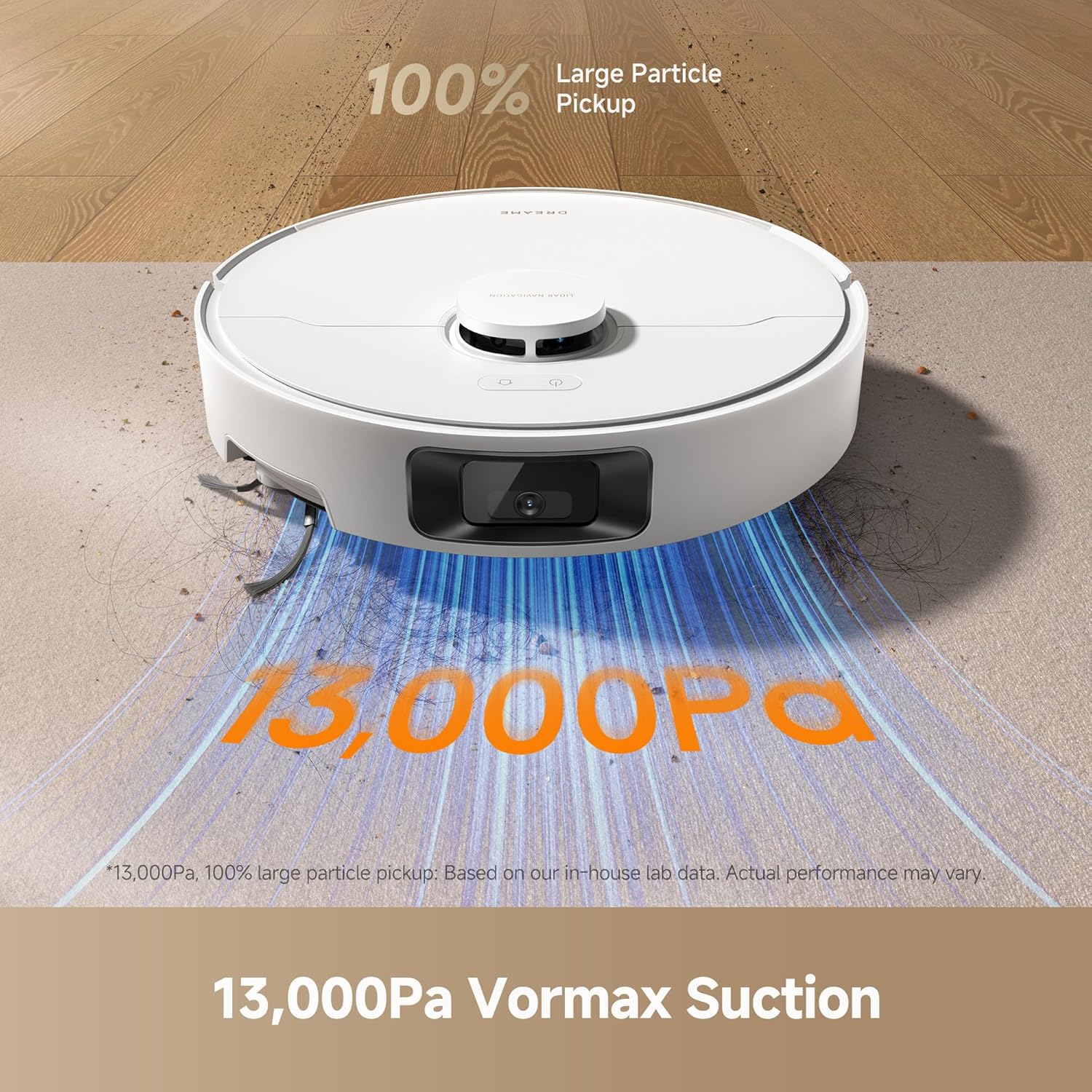 Robot Vacuum Mop Self Empty 13000Pa Smart Mapping App Control