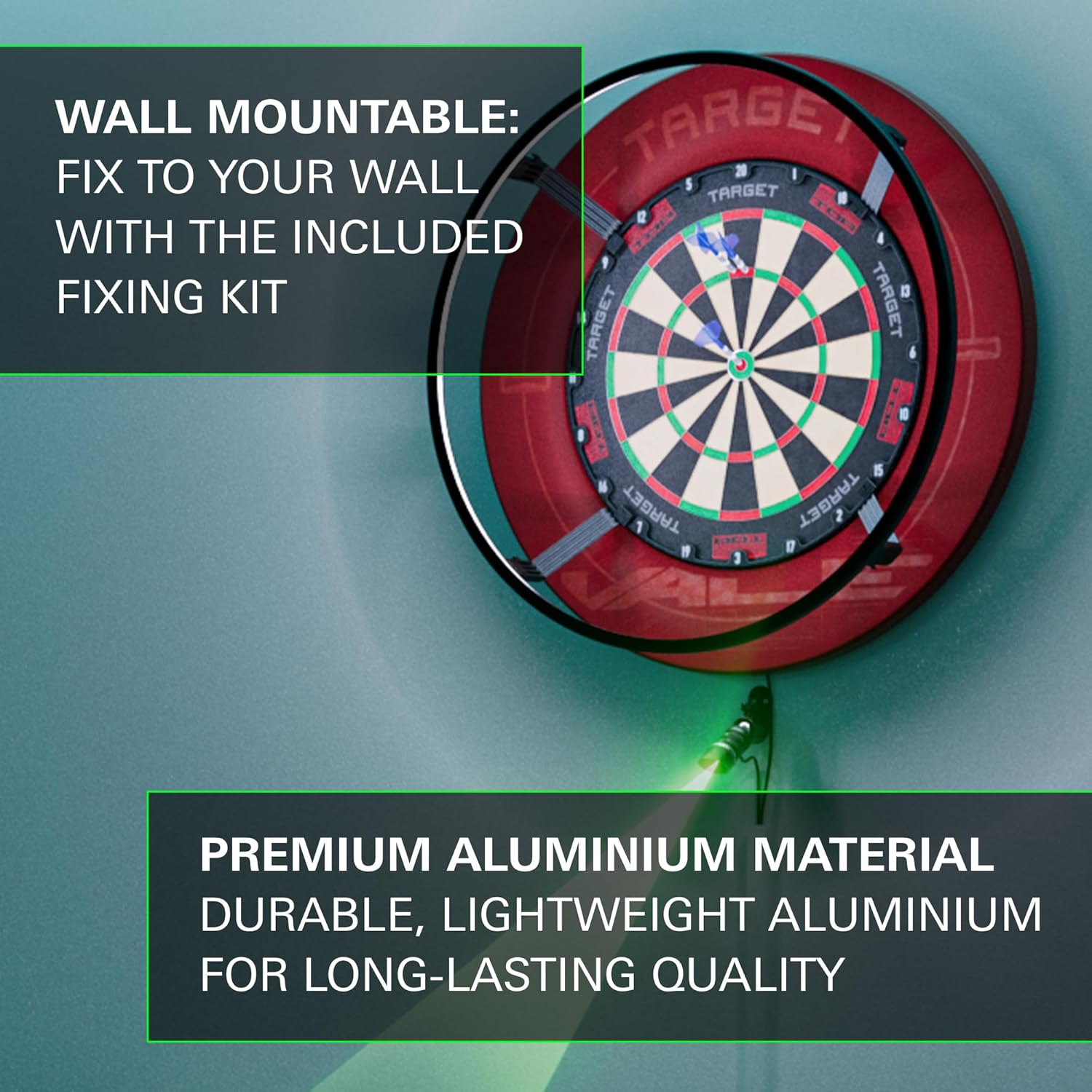 Dart Laser Oche Line Marker USB Wall Mount Toe Line Projector