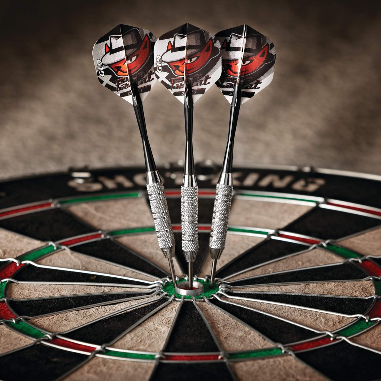 18in Dartboard Set Sisal Board Backboard 21 Darts Throw Line