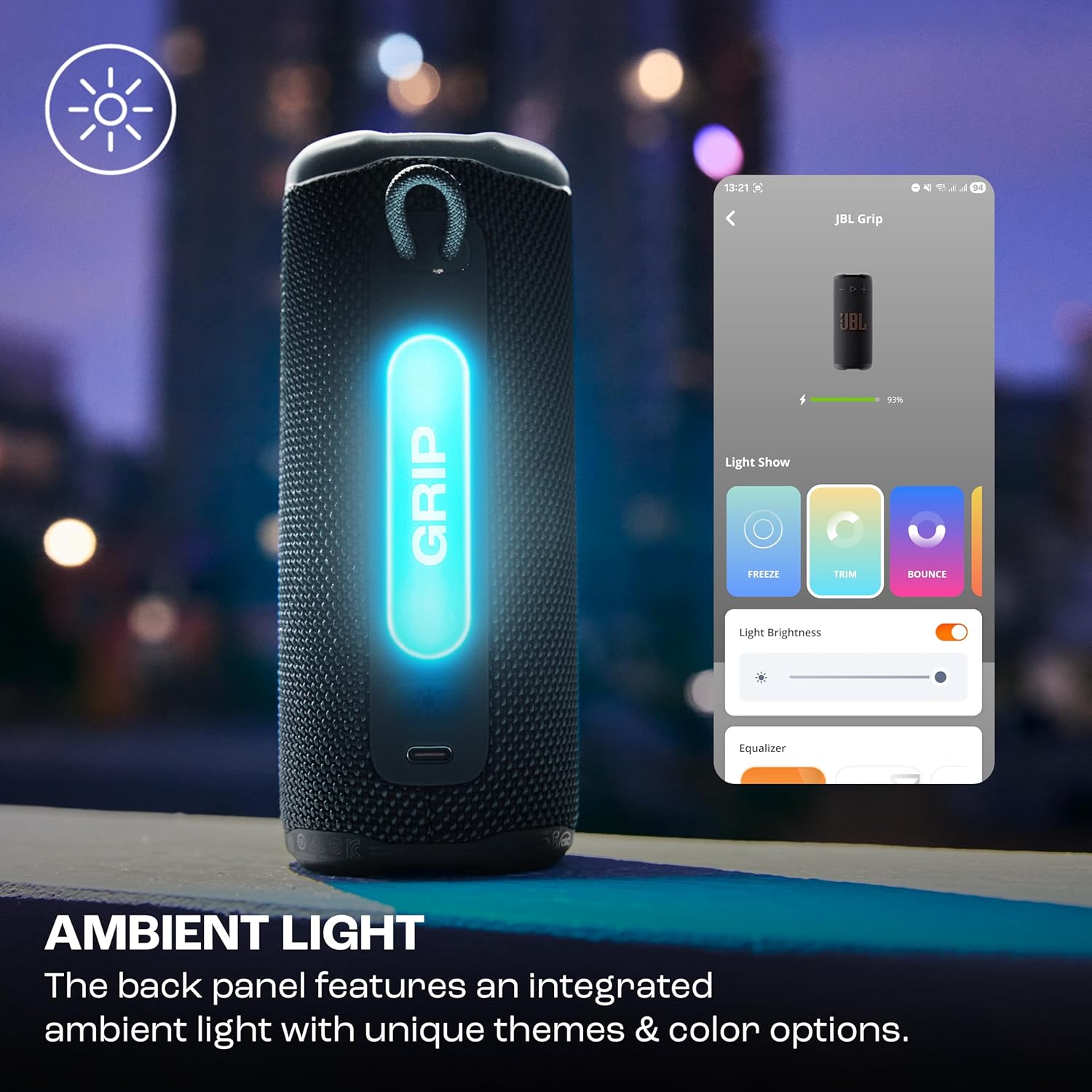 Bluetooth Speaker 16W Waterproof IP68 Portable 14H Playtime