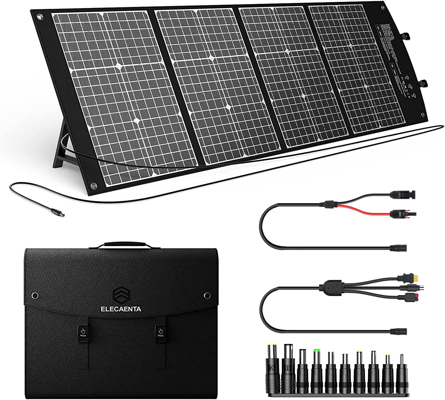120W Foldable Solar Charger PD45W XT60 Anderson Travel