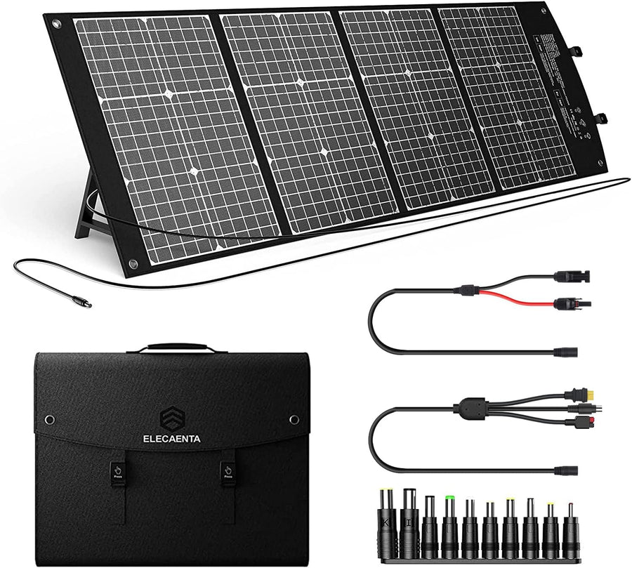 120W Foldable Solar Charger PD45W XT60 Anderson Travel