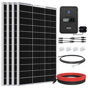 480W Solar Panel Kit 12V Off Grid MPPT Battery Shed RV