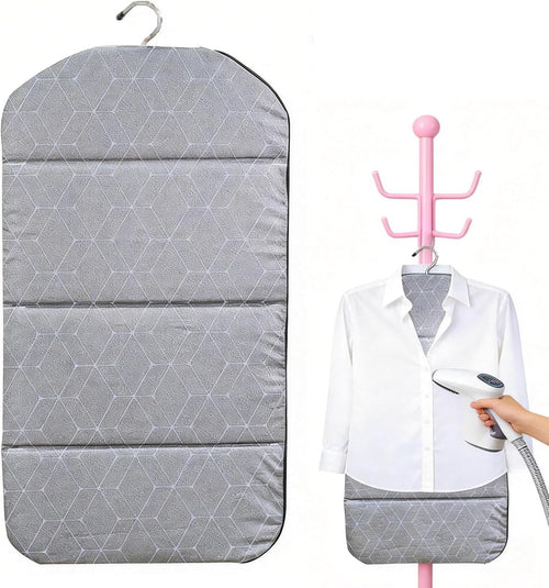 Foldable Garment Steamer Board Hanging Ironing Pad 360° Hook