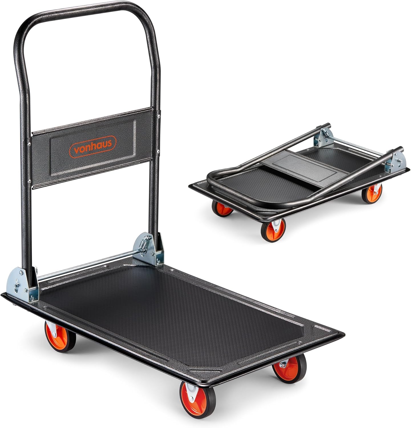Folding Platform Trolley 150kg Heavy Duty Truck Wheels