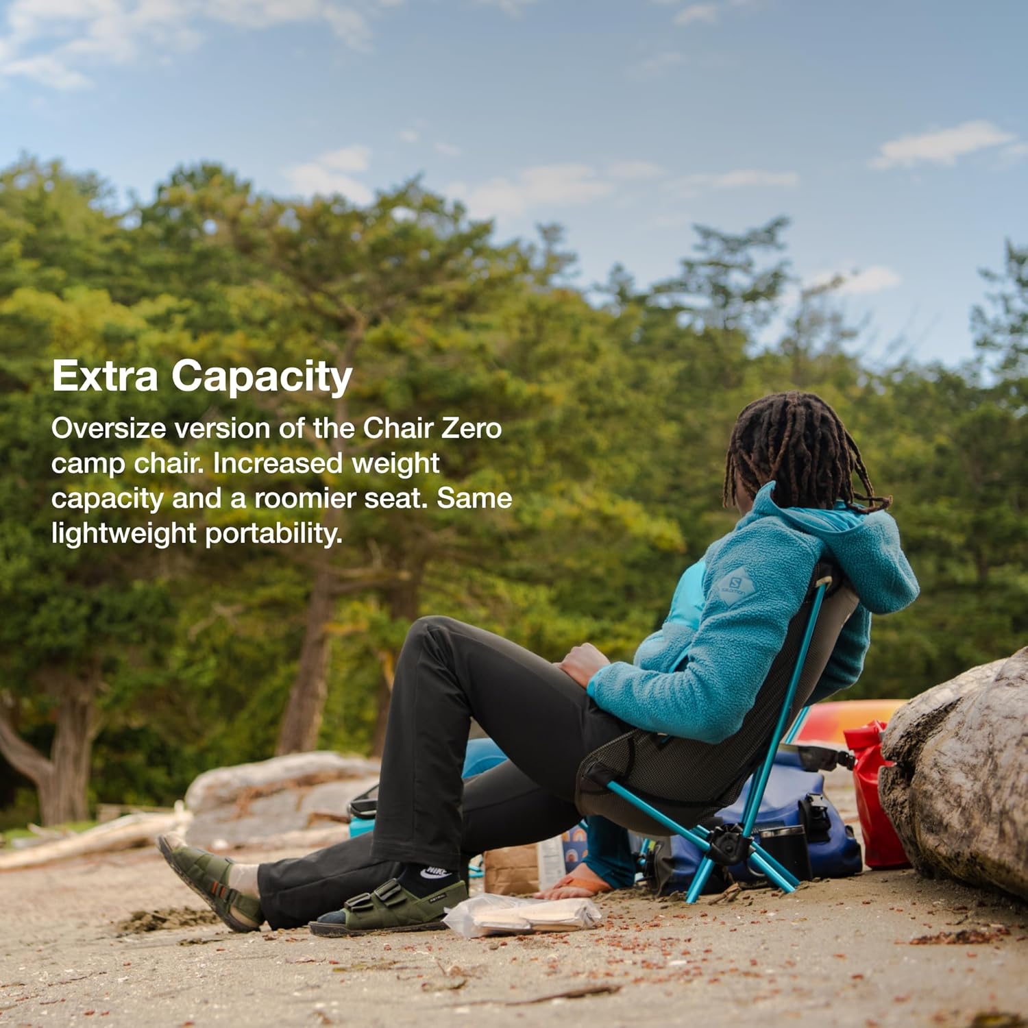 Ultralight Compact Camping Chair Large Folding Seat