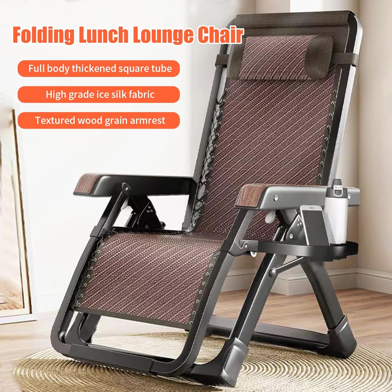 Oversized Zero Gravity Chair Folding Sun Lounger 300kg A