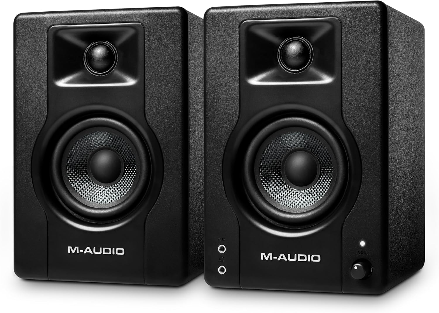 120W Studio Monitor Speakers 3.5" Desktop PC Recording Audio