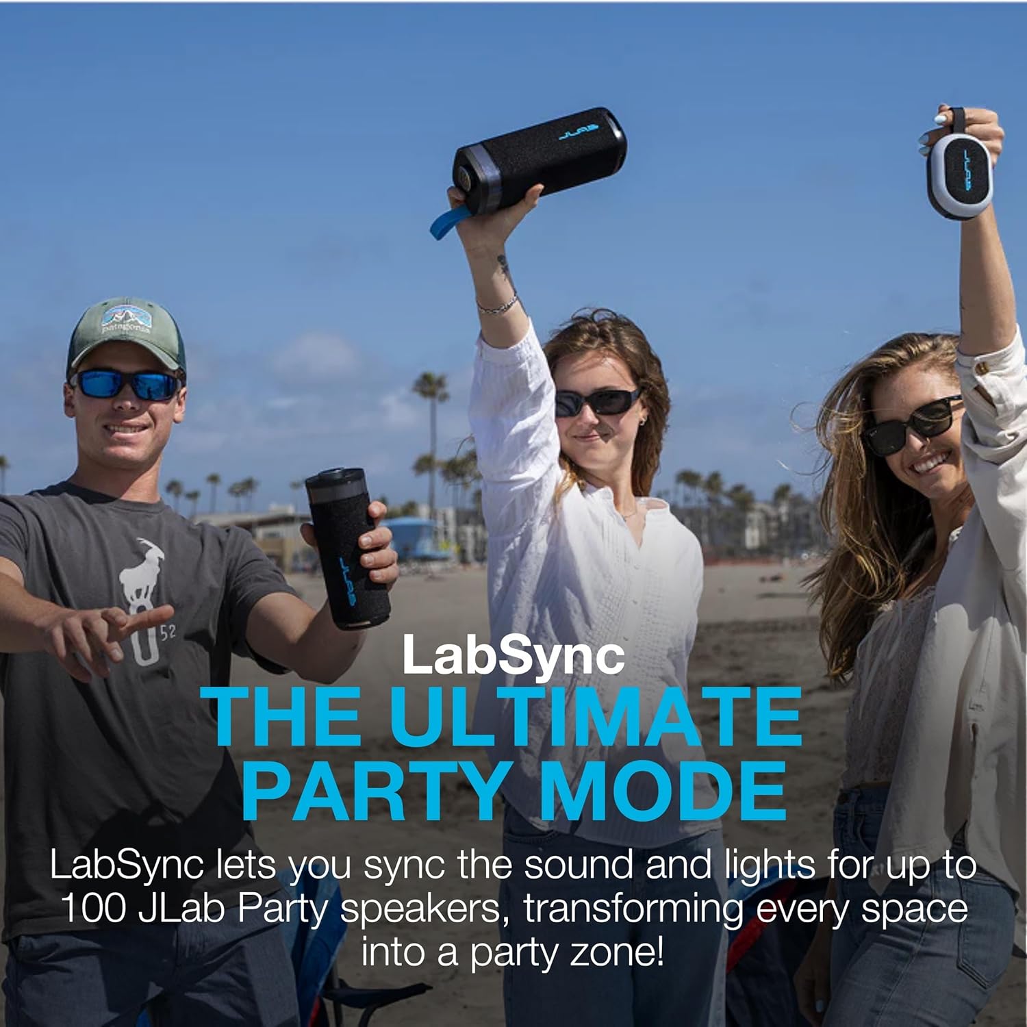 Bluetooth Party Speaker 30W Portable RGB Lights 12H Waterproof