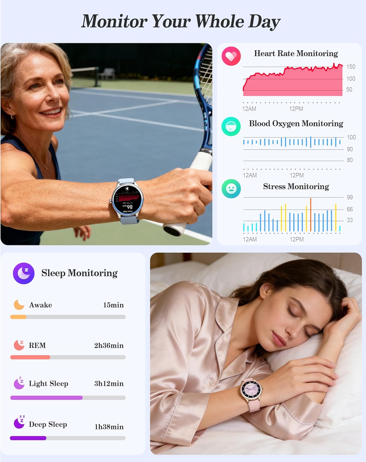 Round Smart Watch Call 100 Sports 41mm