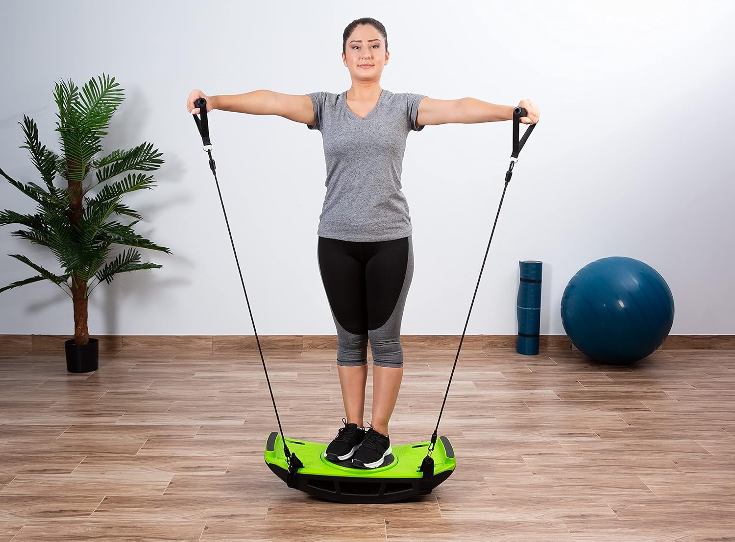 Balance Board Trainer Core Stability Fitness Platform Home Workout
