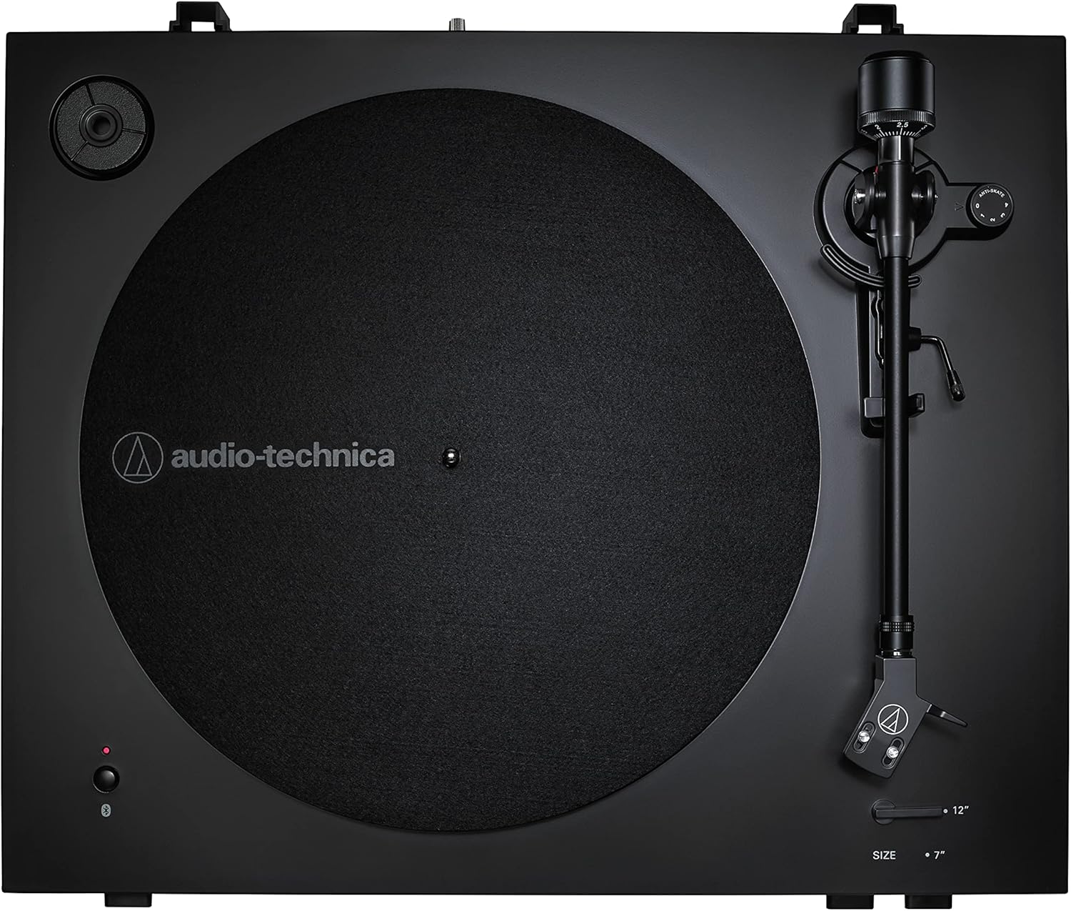 Bluetooth Automatic Belt Drive Turntable Black 33 45 RPM