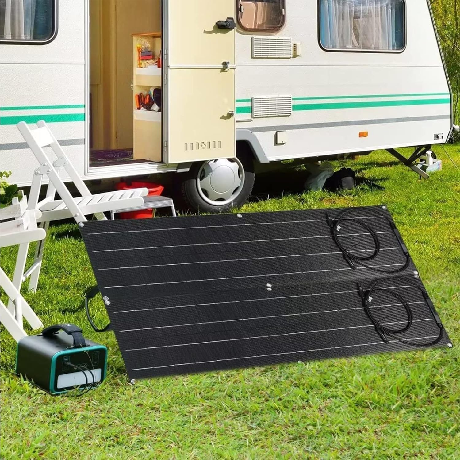 500W Flexible Solar Panel Kit 2x250W with 40A Controller