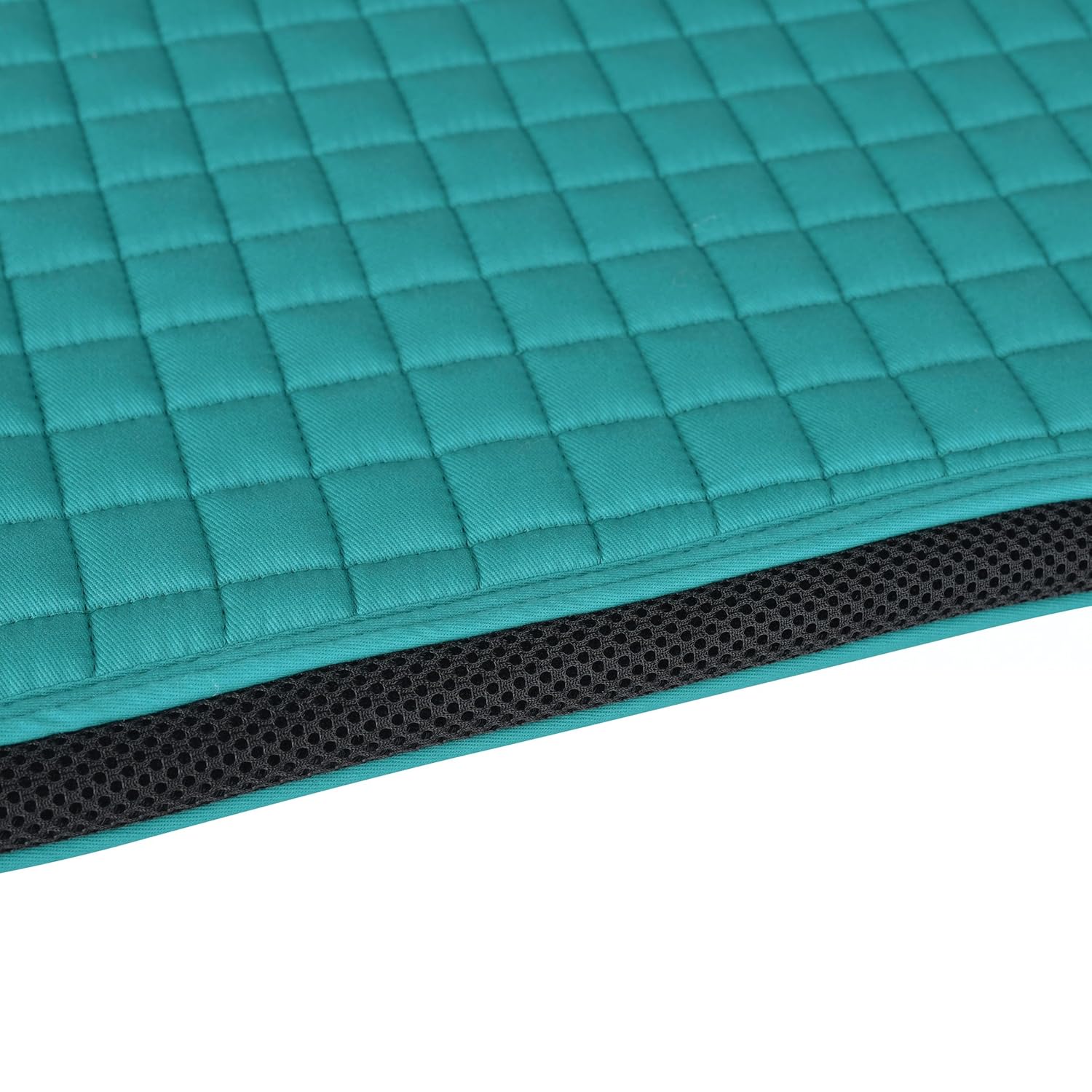 Dark Turquoise Large Jump Saddle Pad with Breathable Air Mesh Spine
