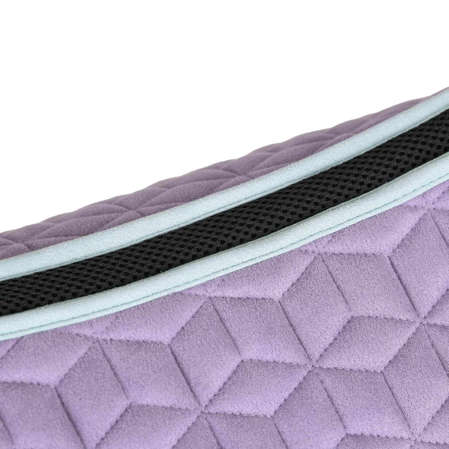 Soft Lilac Large All Purpose Saddle Pad with Suede Finish