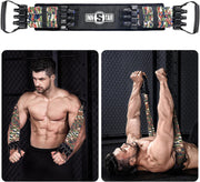 Adjustable Bench Press Resistance Bands Push Up Trainer