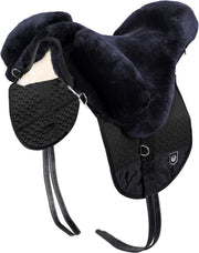 Lambskin Treeless Bareback Horse Saddle Pad Premium Plus