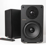 Bookshelf Speakers 100W RMS Bluetooth HDMI ARC 5.25 Bass