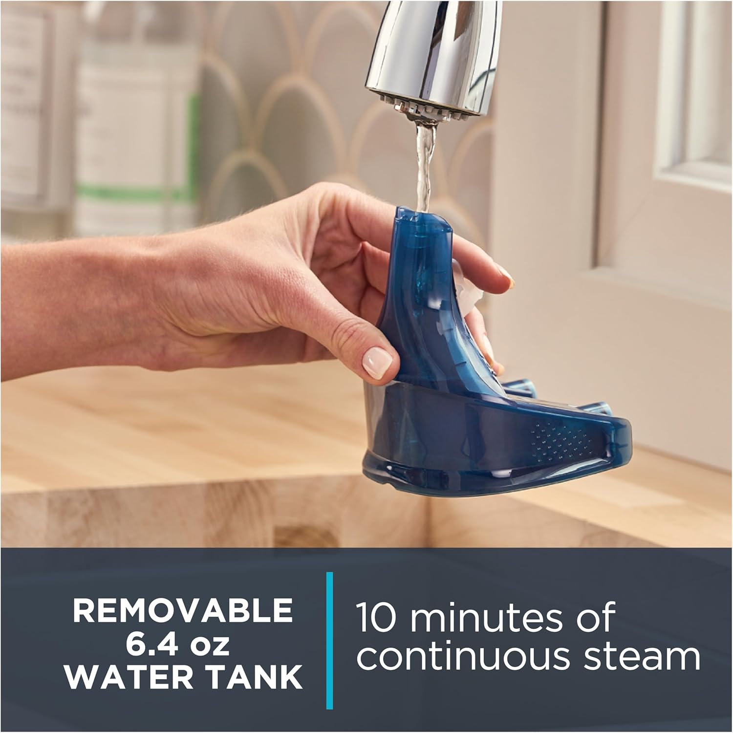 Handheld Garment Steamer 1600W 26g Steam 40s Heat Portable