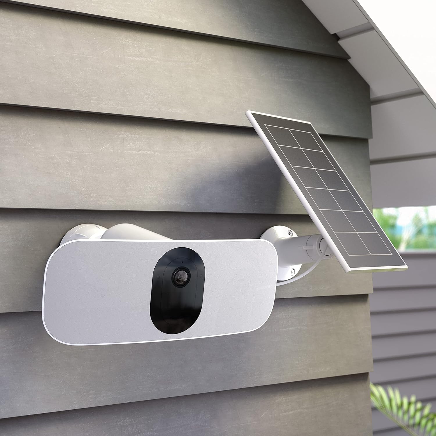 Solar Panel Charger For Outdoor Security Camera Weatherproof