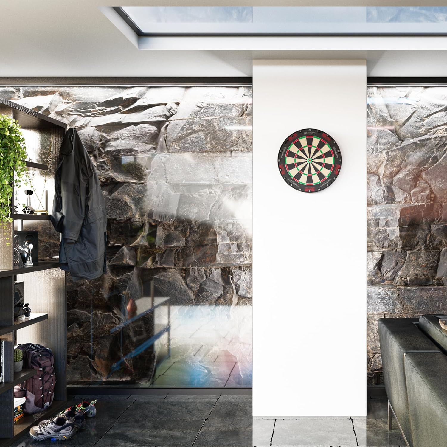 Competition Dart Board Sisal Thin Wire Steel Tip Pro Level