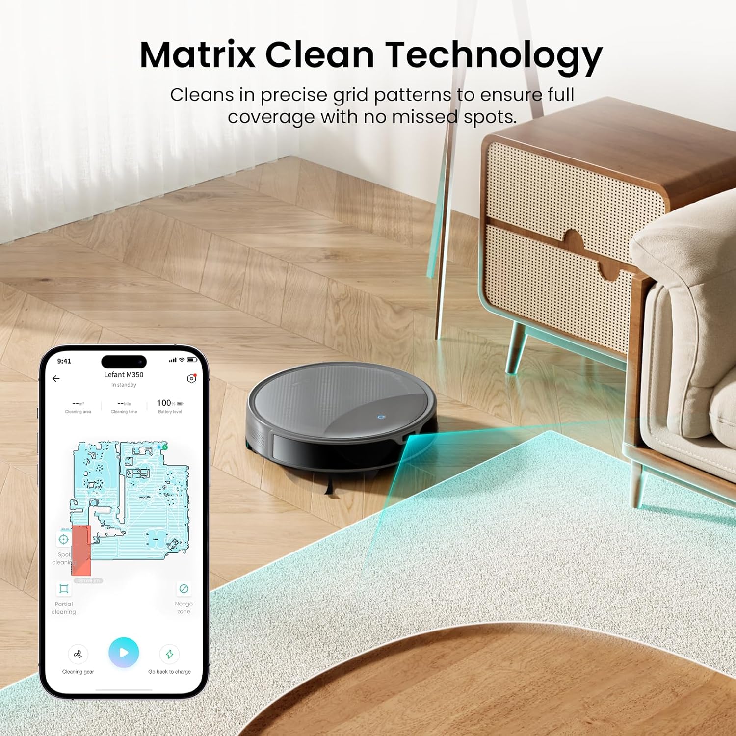 Robot Vacuum Mop 6000Pa Self Empty 75 Days Slim LiDAR WiFi